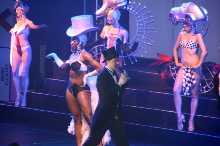 Photo Coverage: BROADWAY BARES XX: STRIP-OPOLY Opening Number Image