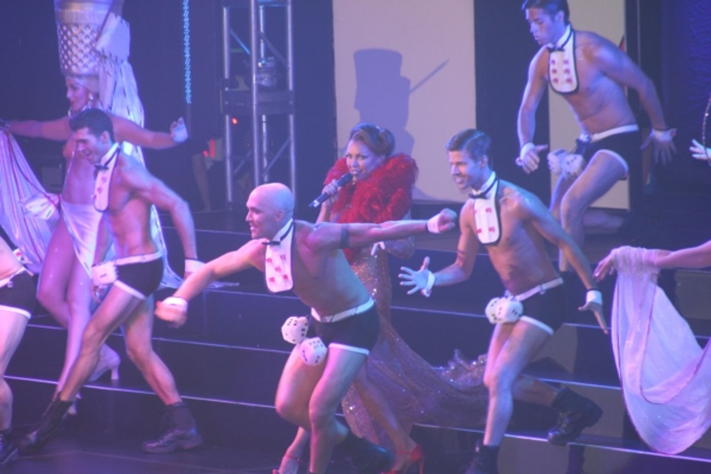Photo Coverage: BROADWAY BARES XX: STRIP-OPOLY Opening Number Photo Coverage: BROADWAY BARES XX: STRIP-OPOLY Opening Number Image