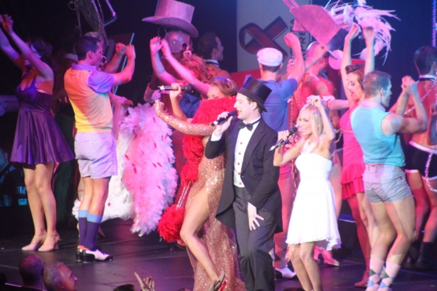 Photo Coverage: BROADWAY BARES XX: STRIP-OPOLY Opening Number Photo Coverage: BROADWAY BARES XX: STRIP-OPOLY Opening Number Image