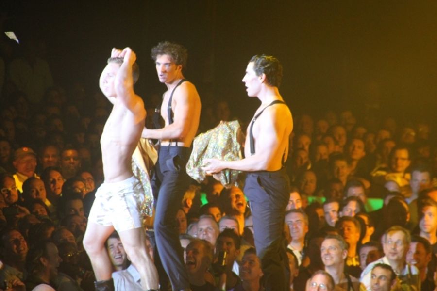 Photo Coverage: BROADWAY BARES XX: STRIP-OPOLY Opening Number Image