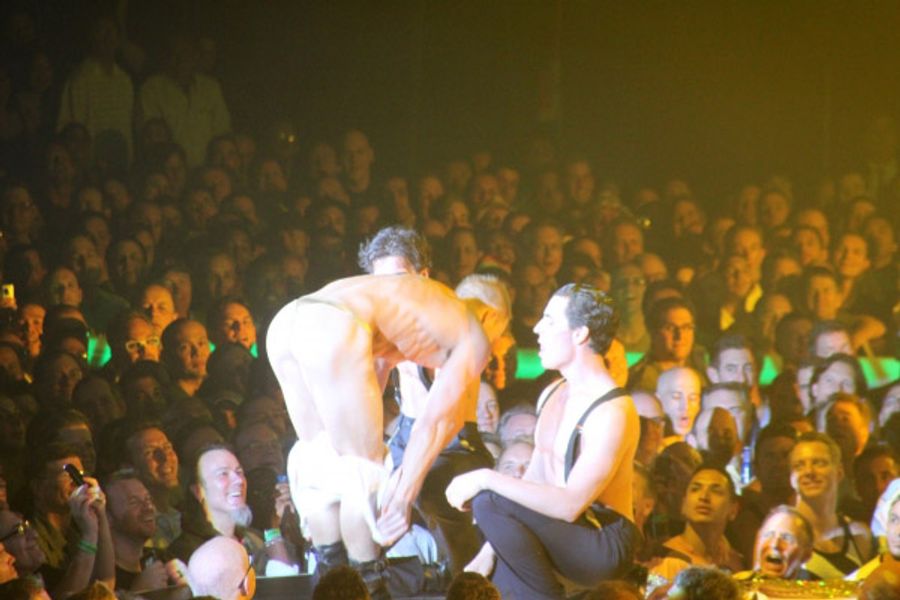 Photo Coverage: BROADWAY BARES XX: STRIP-OPOLY Opening Number Image