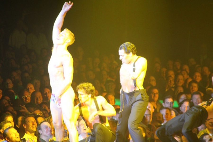 Photo Coverage: BROADWAY BARES XX: STRIP-OPOLY Opening Number Image