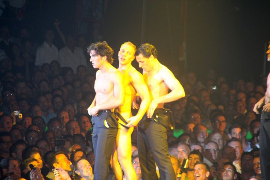 Photo Coverage: BROADWAY BARES XX: STRIP-OPOLY Opening Number Image
