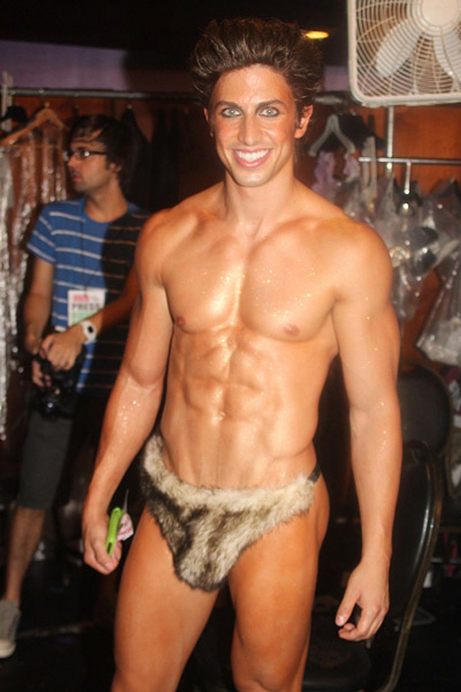 Photo Coverage: BROADWAY BARES XX: STRIP-OPOLY Backstage Image