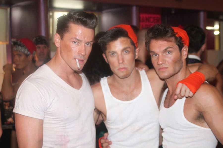 Photo Coverage: BROADWAY BARES XX: STRIP-OPOLY Backstage Image