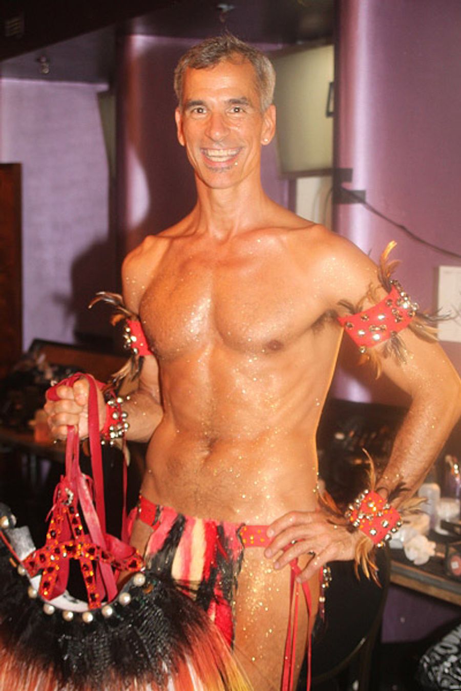 Photo Coverage: BROADWAY BARES XX: STRIP-OPOLY Backstage Image