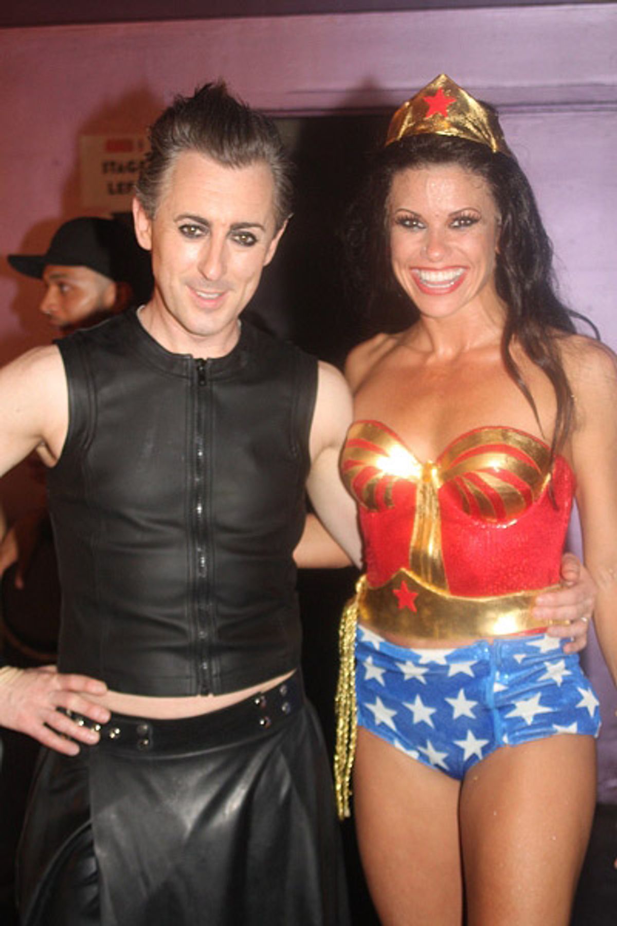 Alan Cumming and Rachelle Rak at 