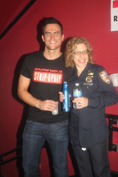 Cheyenne Jackson and Jackie Hoffman Photo