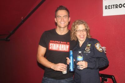 Cheyenne Jackson and Jackie Hoffman Photo