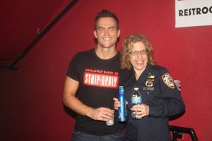 Cheyenne Jackson and Jackie Hoffman @ BroadwayWorld Cheyenne Jackson and Jackie Hoffman Photo
