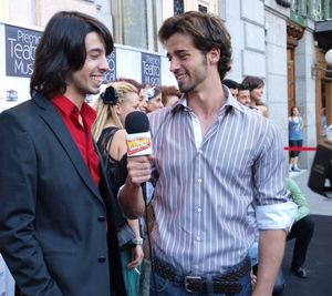 Xavi Melero y nuestro presentador Sergio Photo