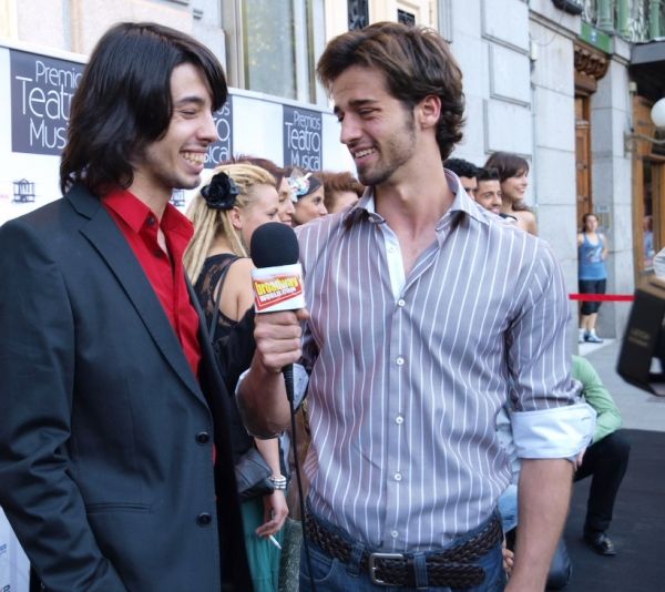 Xavi Melero y nuestro presentador Sergio Photo