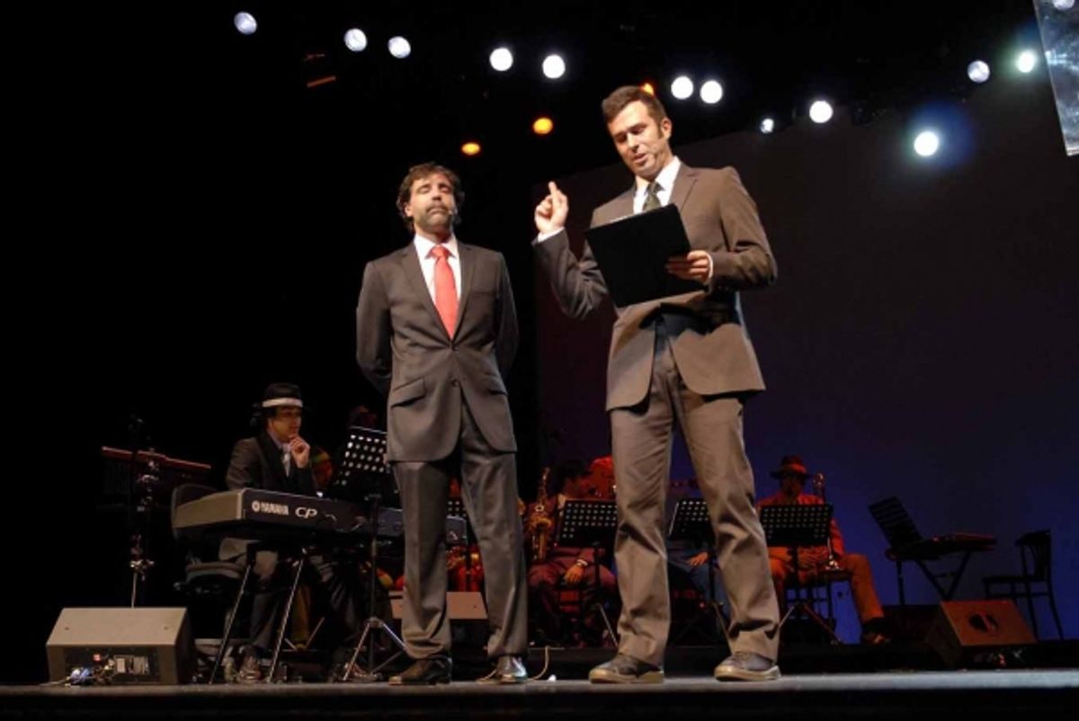 Javier Navares y Zenon Recalde at 