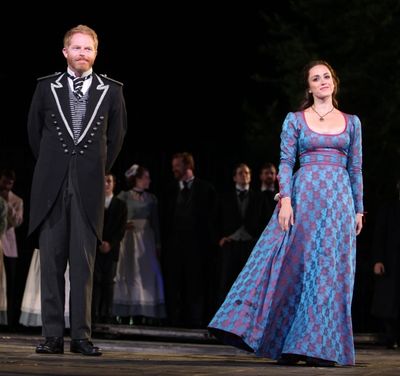 Jesse Tyler Ferguson and Heather Lind Photo