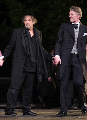 Al Pacino and Byron Jennings @ BroadwayWorld Al Pacino and Byron Jennings Photo