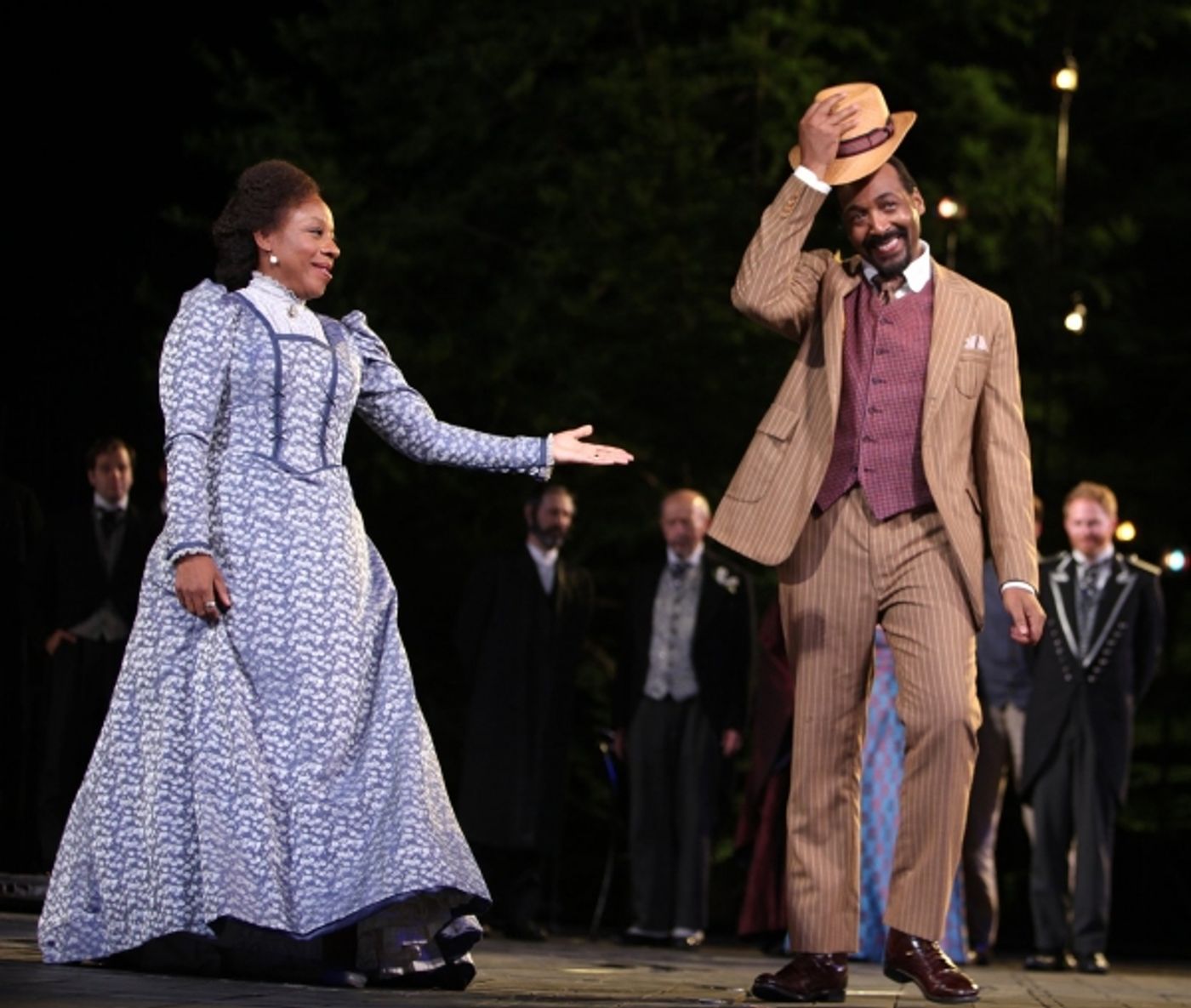Photo Coverage: 'THE MERCHANT OF VENICE' Opens at the Delacorte Photo Coverage: 'THE MERCHANT OF VENICE' Opens at the Delacorte Image