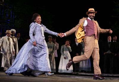 Marianne Jean-Baptiste and Jesse L. Martin Photo