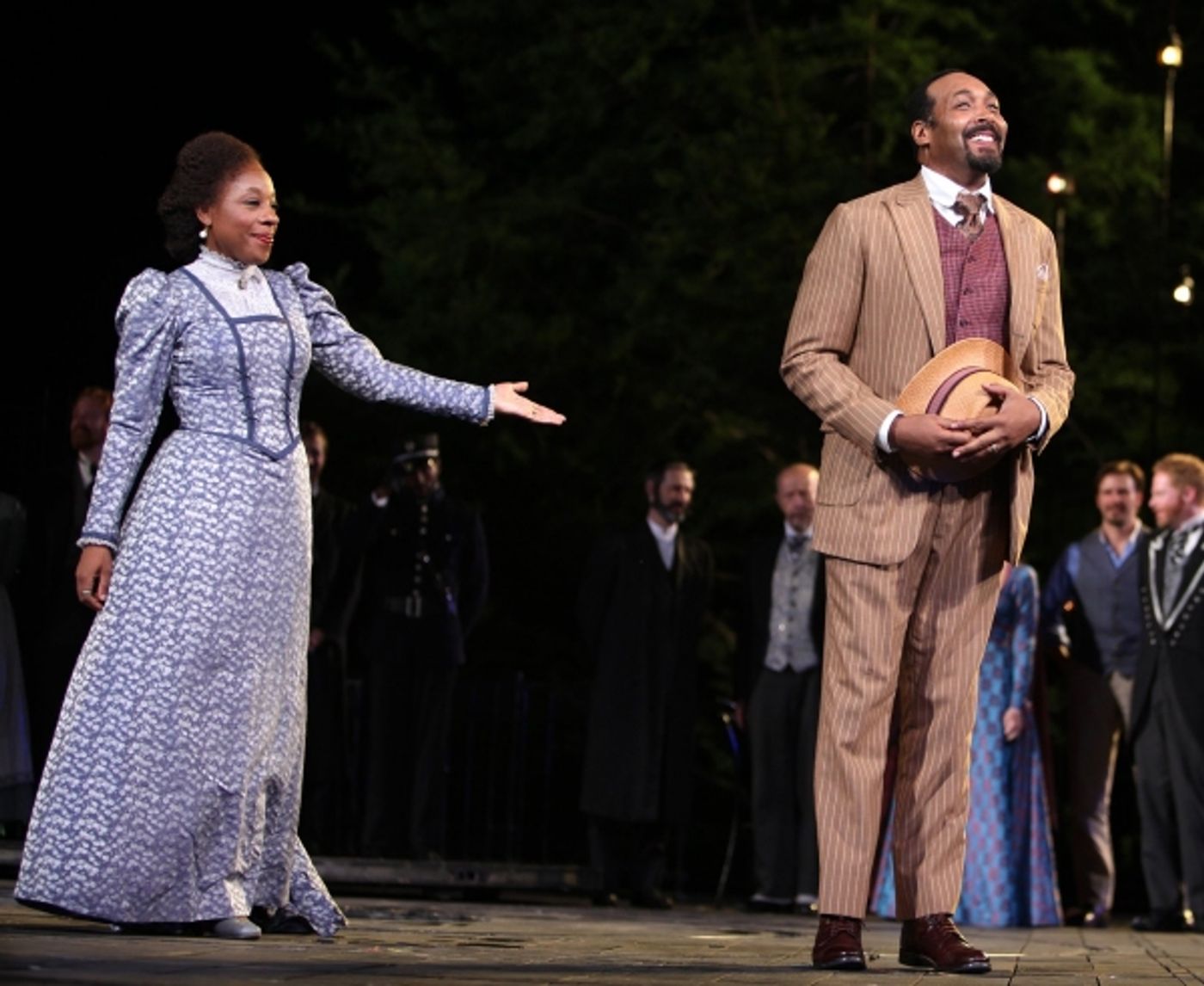 Photo Coverage: 'THE MERCHANT OF VENICE' Opens at the Delacorte Photo Coverage: 'THE MERCHANT OF VENICE' Opens at the Delacorte Image