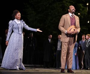 Marianne Jean-Baptiste and Jesse L. Martin @ BroadwayWorld Marianne Jean-Baptiste and Jesse L. Martin Photo