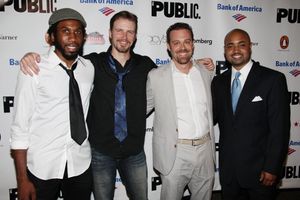 Nyambi Nyambi, Bill Heck, Matthew Rauch and Francois Battiste Photo