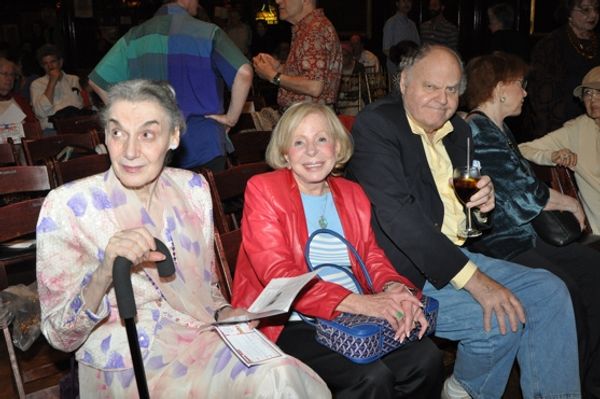 Marian Seldes, Anita Jaffe and George S. Irving Photo