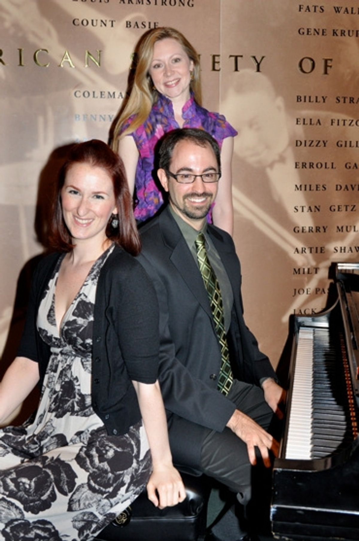 Victoria Huston-Elem, Liz Power and Peter Mills at 