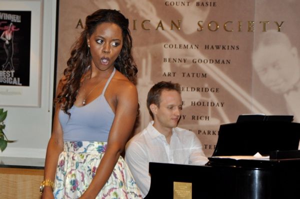 Krystal Joy Brown and Aron Accurso Photo