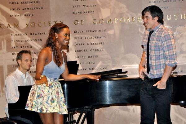 Aron Accurso, Krystal Joy Brown and David Hull Photo