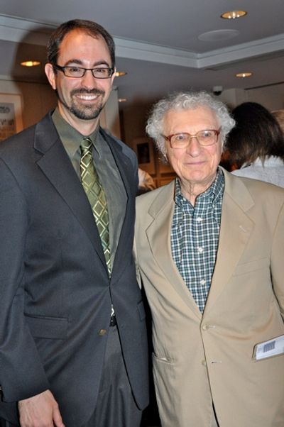Peter Mills and Sheldon Harnick Photo