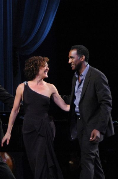 Karen Ziemba and Norm Lewis Photo