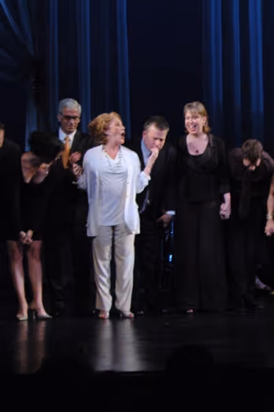 Steve Bakunas, Billy Stritch, and Linda Lavin Photo