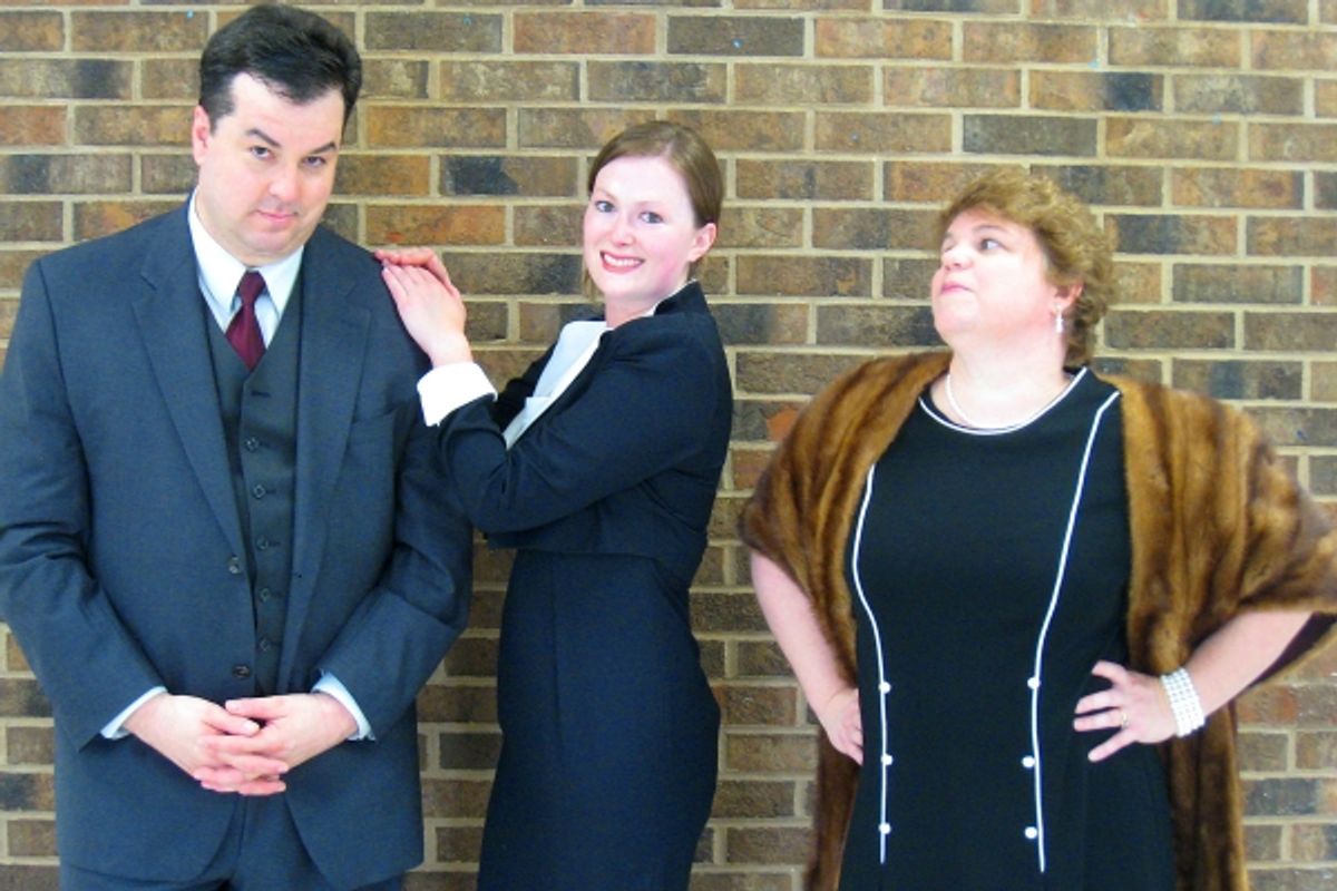 Doug Eberhart, Julie Meeks and Liz Wurtz at 