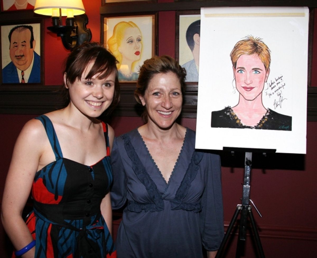 Alison Pill and Edie Falco at 