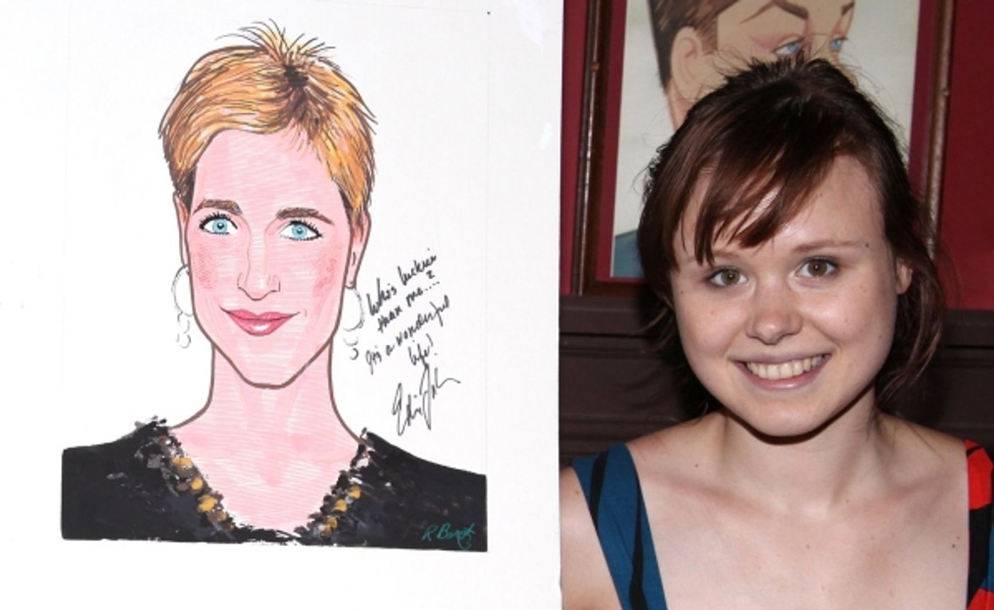 Photo Coverage: Edie Falco Receives Sardi's Caricature  Image