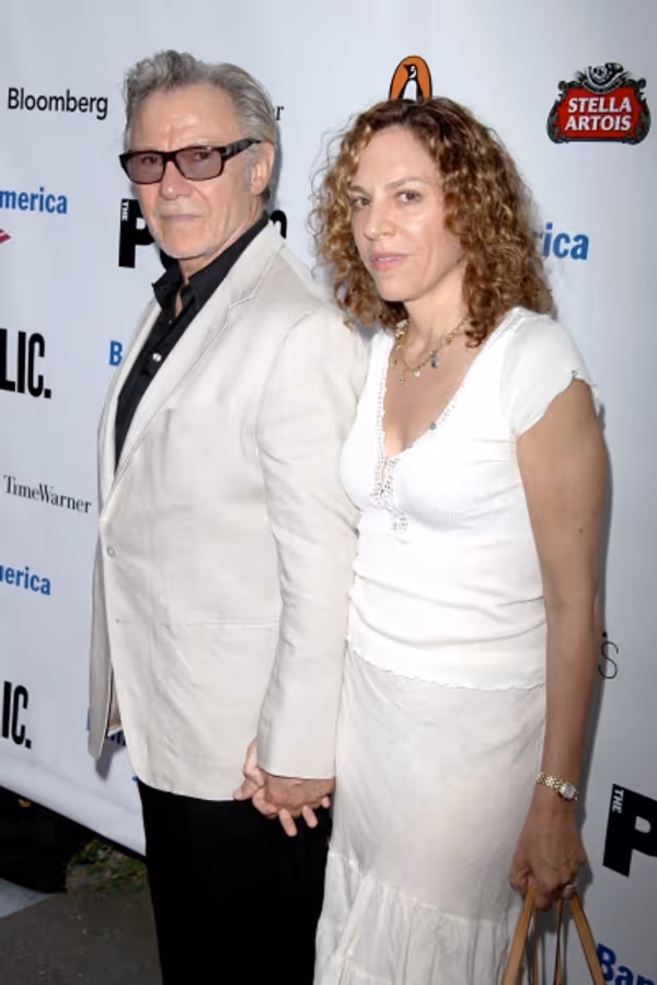 Harvey Keitel and Daphna Kastner Photo