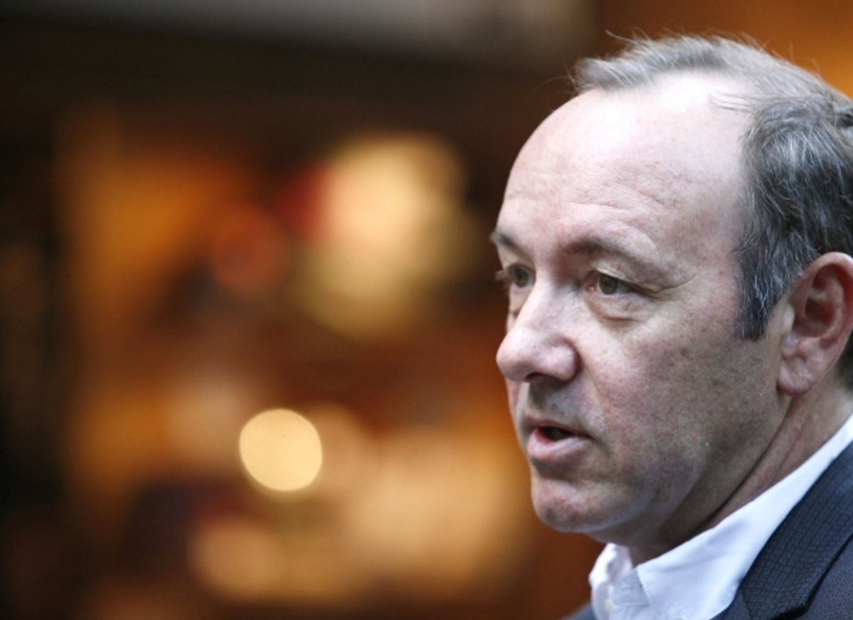Kevin Spacey at THE MERCHANT OF VENICE Celebrity Arrivals