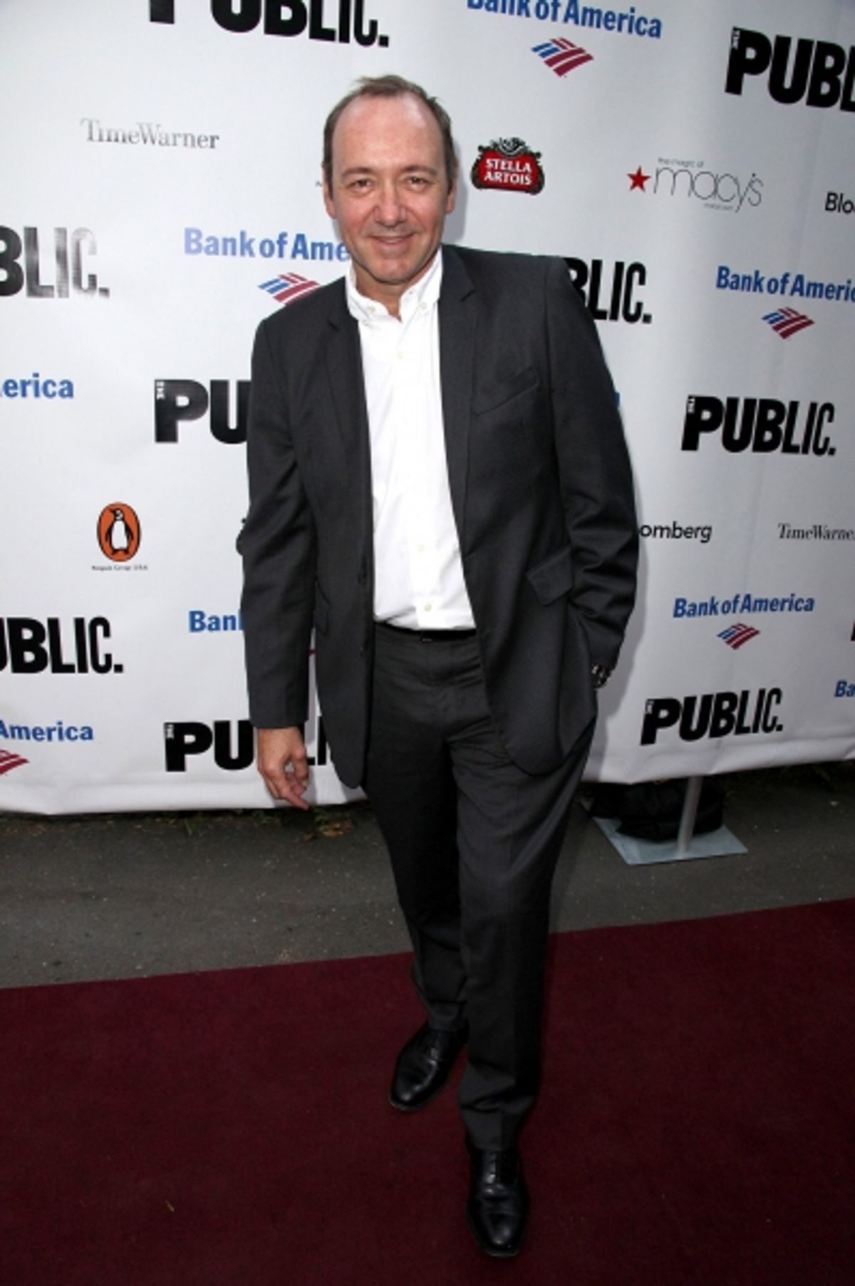 Kevin Spacey at THE MERCHANT OF VENICE Celebrity Arrivals