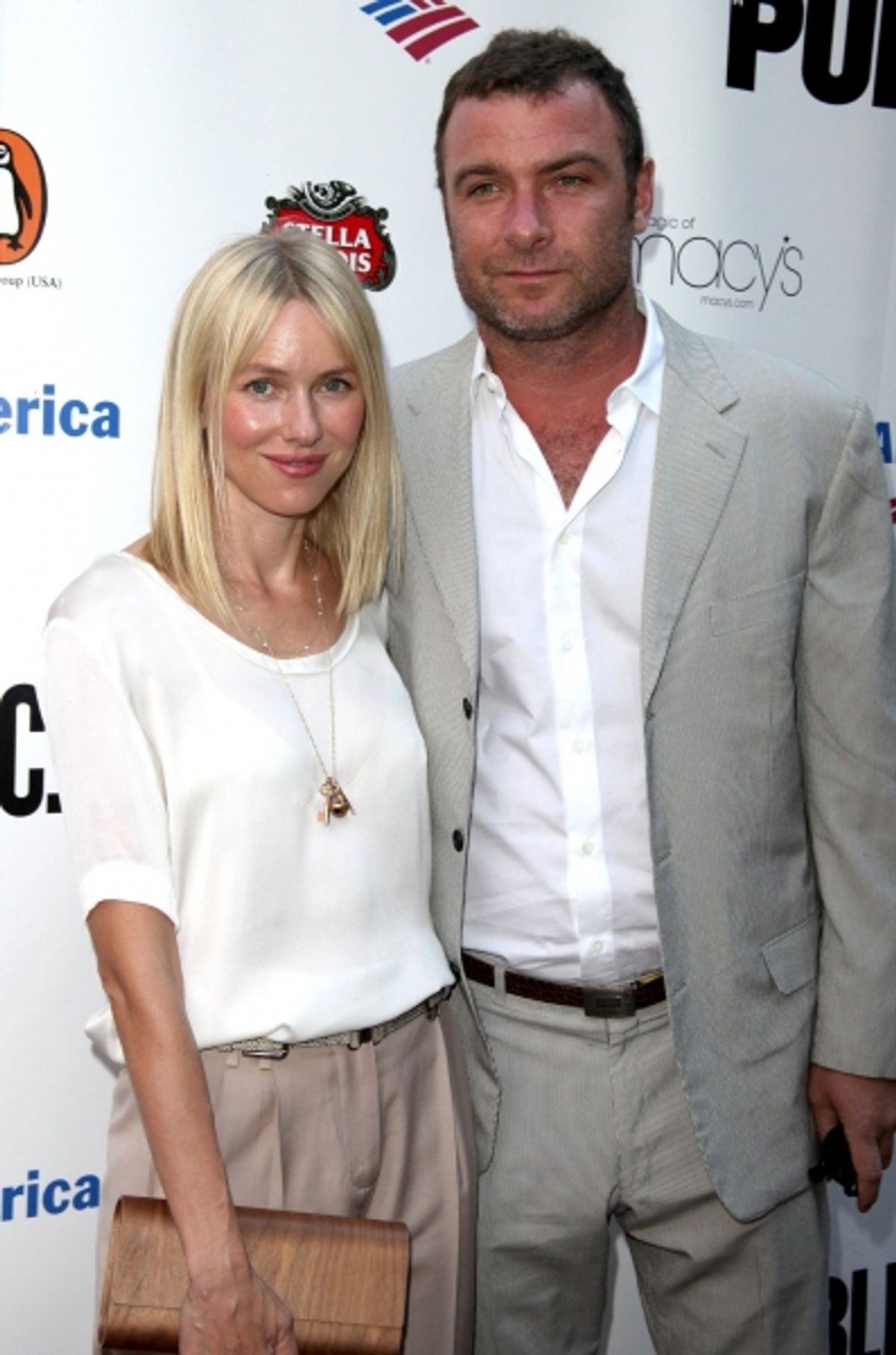 Naomi Watts and Liev Schreiber at 