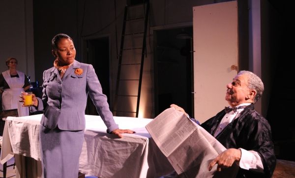 Tonya Canada and Ken Glickfeld; background: Catherine Porter Photo