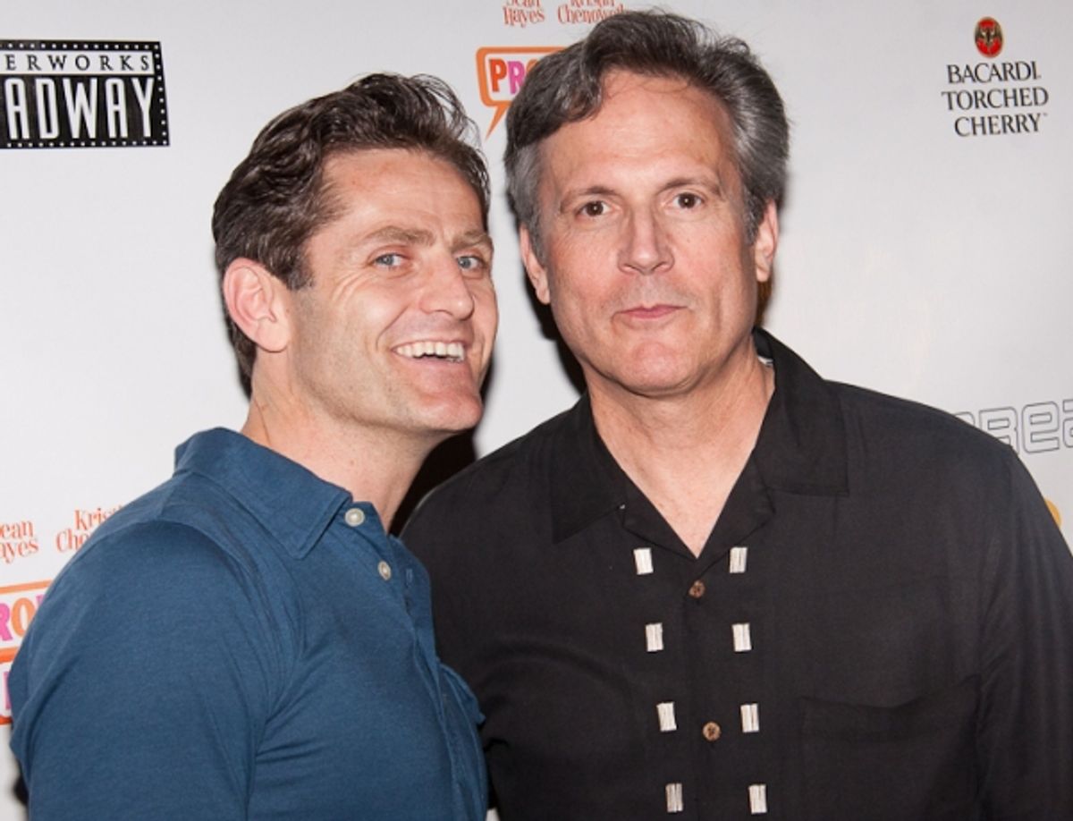 Sean Martin Hingston and Ken Land at 