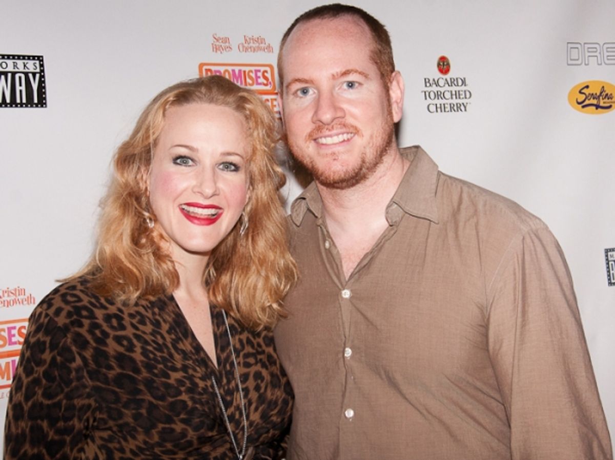Katie Finneran and Darren Goldstein at 
