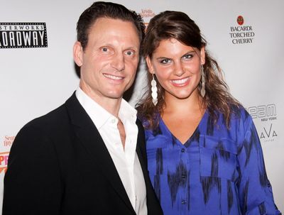 Tony Goldwyn and Anna Goldwyn Photo
