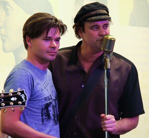 Hunter Foster and Lance Guest @ BroadwayWorld Hunter Foster and Lance Guest Photo
