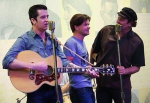 Eddie Clendening, Hunter Foster, and Lance Guest @ BroadwayWorld Eddie Clendening, Hunter Foster, and Lance Guest Photo