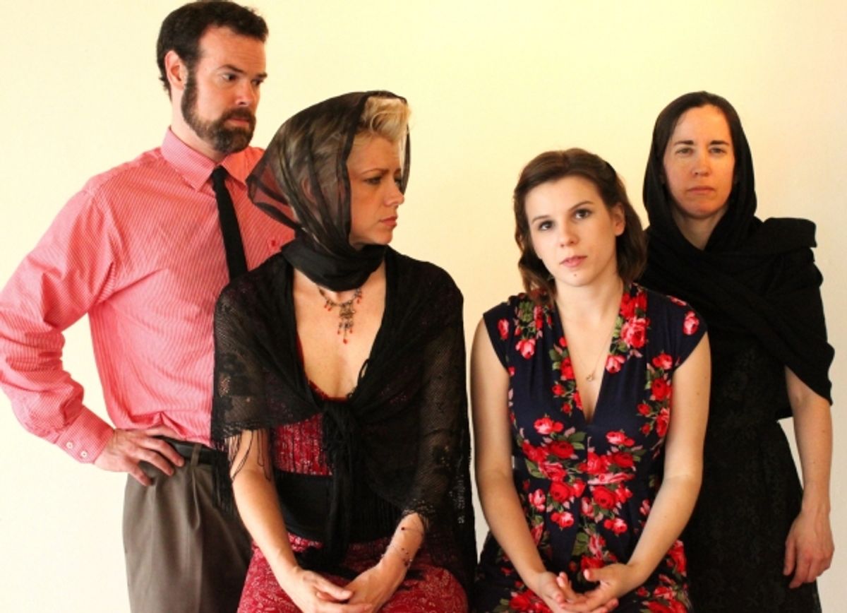 Andy Baldeschwiler, KC Karen Hill, Christa Sablic, and Sherry Legare at 