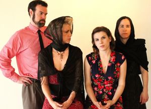 Andy Baldeschwiler, KC Karen Hill, Christa Sablic, and Sherry Legare Photo