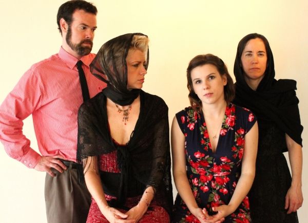 Andy Baldeschwiler, KC Karen Hill, Christa Sablic, and Sherry Legare Photo