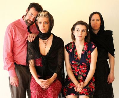 Andy Baldeschwiler, KC Karen Hill, Christa Sablic and Sherry Legare Photo