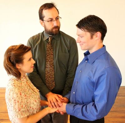 Christa Sablic, Eric Fredrickson and Austin Campion Photo