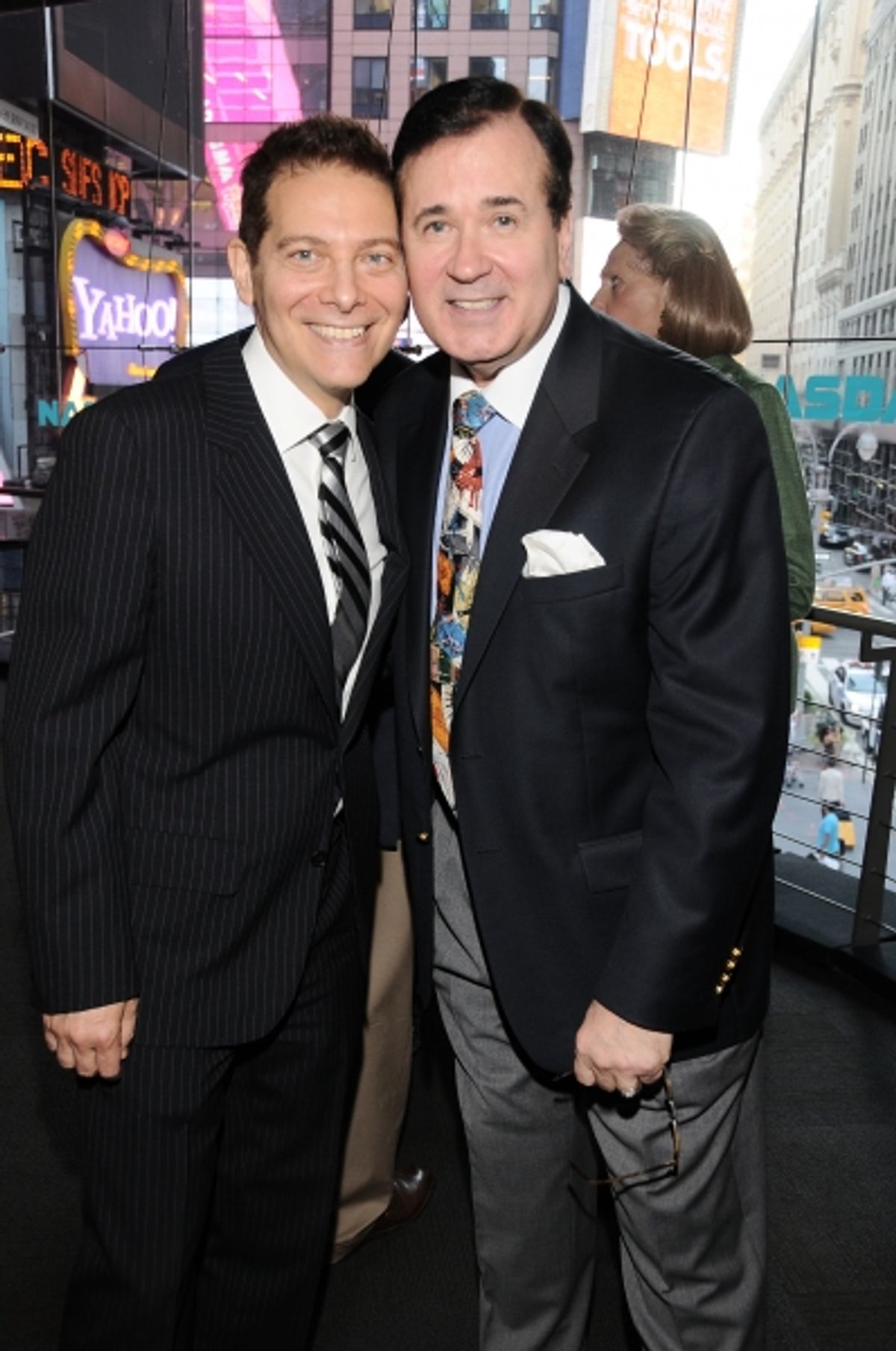 Michael Feinstein and Lee Roy Reams at 